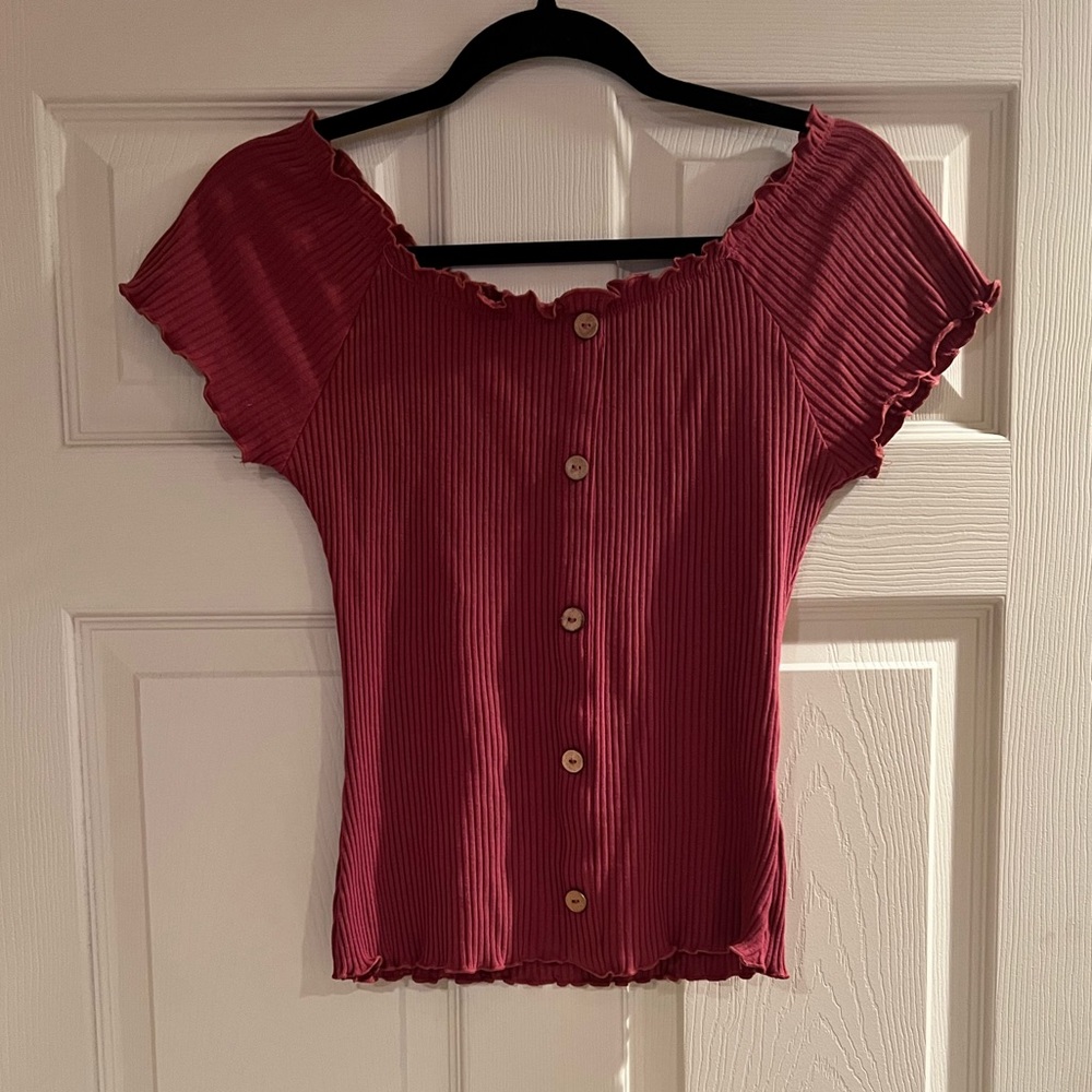 Cropped Button Shirt for Women.